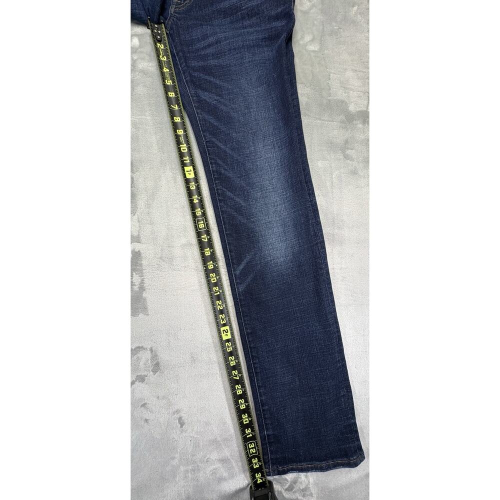 AMERICAN EAGLE Men’s Slim Straight Jeans Size 30x34 DARK WASH - Picture 3 of 9